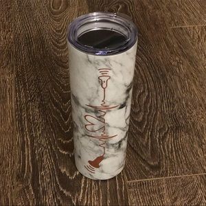 Skinny Tumbler with Ultrasound Decal & Customized!